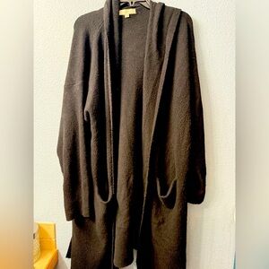 LOFT Dark Black Cardigan Sweater